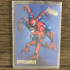 ’95 Marvel Fleer Ultra Spider-Man trading card: Doppelganger #20
